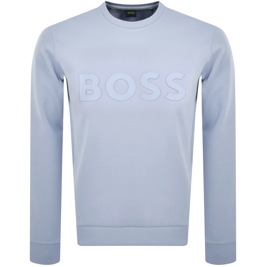BOSS Salbo Sweatshirt Blue Mainline Menswear